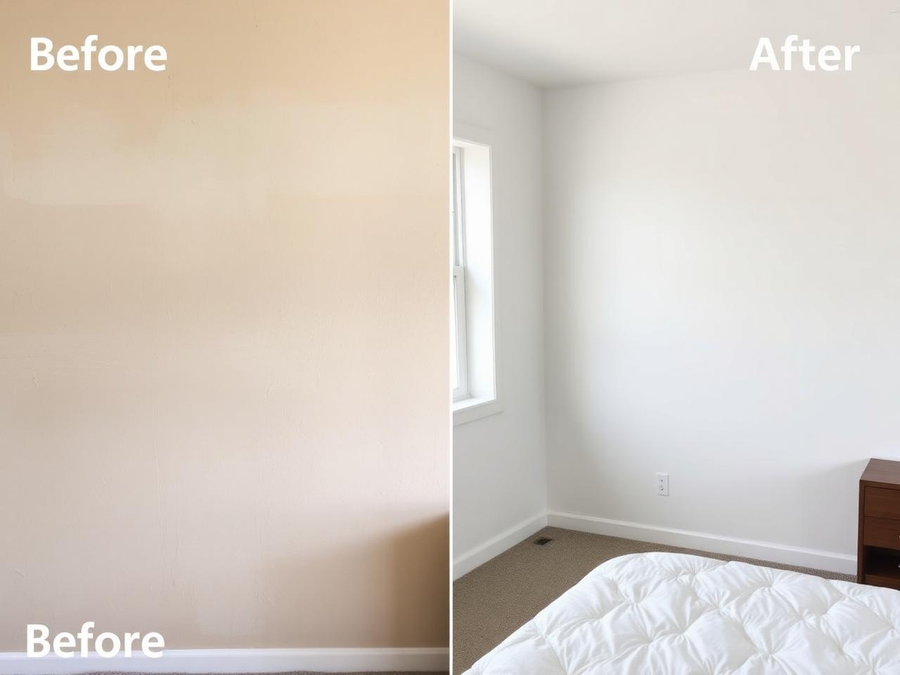 Bedroom refresh transformation